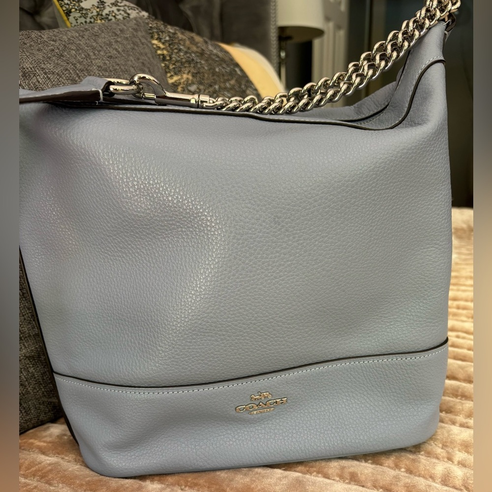 COACH PAXTON PEBBLED LEATHER DUFFEL BAG